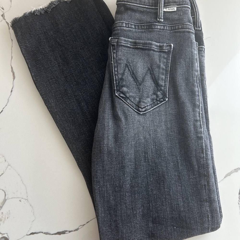 MOTHER Women's The Hustler Ankle Fray Jeans Size 24